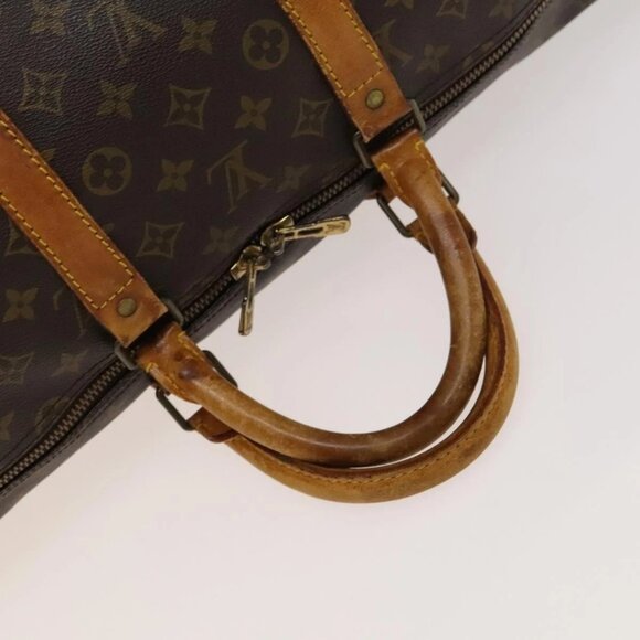 LOUIS VUITTON Monogram Keepall 55 Boston Bag - Picture 7 of 15